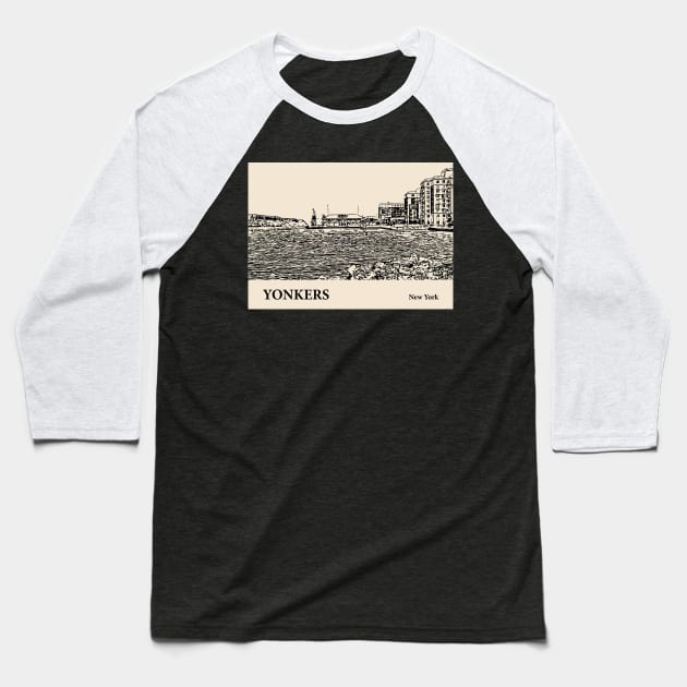 Yonkers - New York Baseball T-Shirt by Lakeric